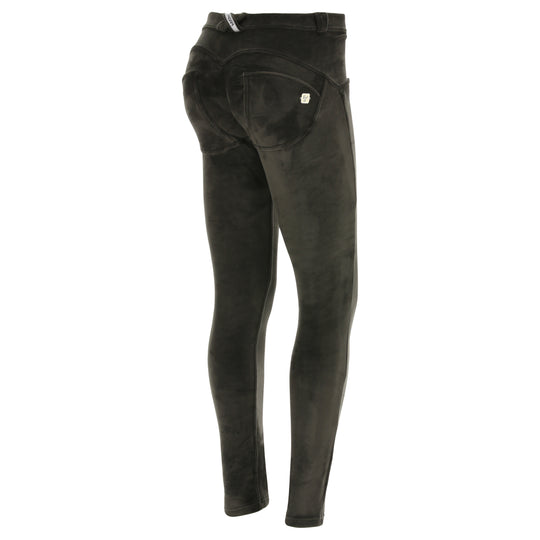 WR.UP® Fashion - Classic Rise Full Length Velvet - Army