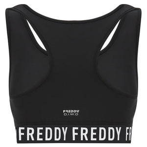 Freddy D.I.W.O Logo Sports Bra - Black