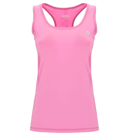 Sport Tank Top - Logo Back Detail - Pink