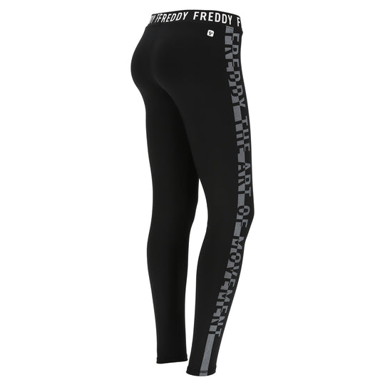 Freddy Logo Sport Training Pants - Black