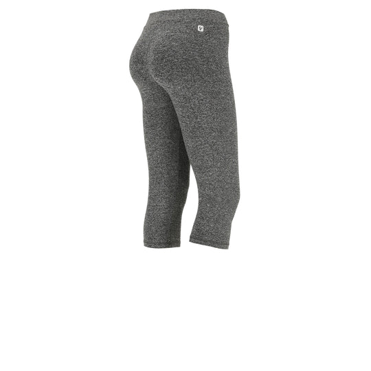Sport Capri Pants - Classic Rise Crop - Charcoal