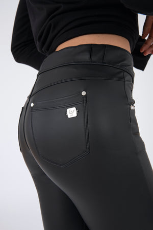 N.O.W.® Leather - Classic Rise Full Length - Black