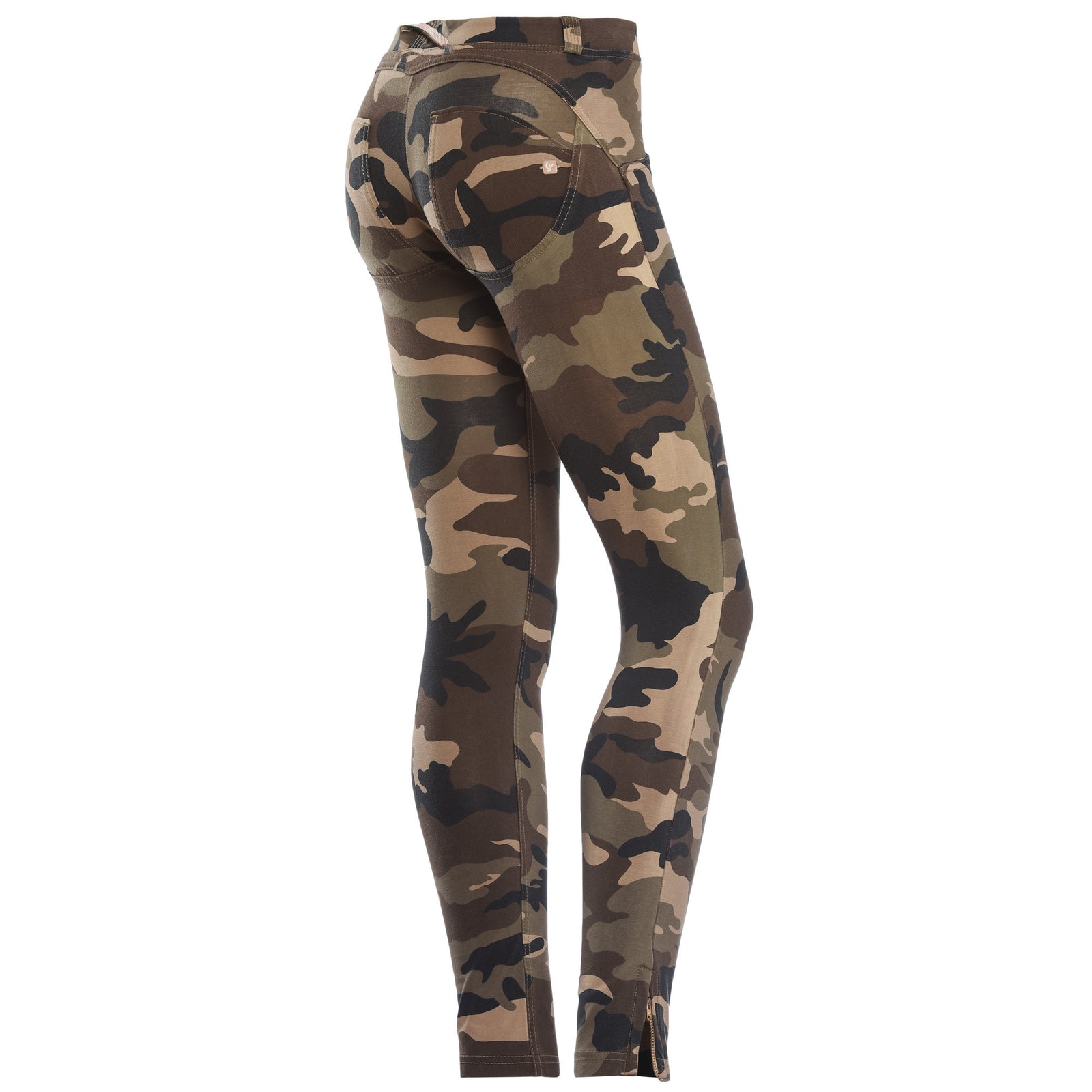 Freddy WR.UP® Camo Zip Ankle Length - Dark Camo