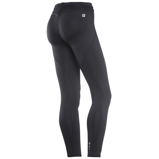 Freddy Sport Ankle Length Pants - Black