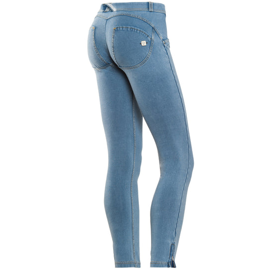 Freddy WR.UP® Denim Zip Ankle Length - Med rinse