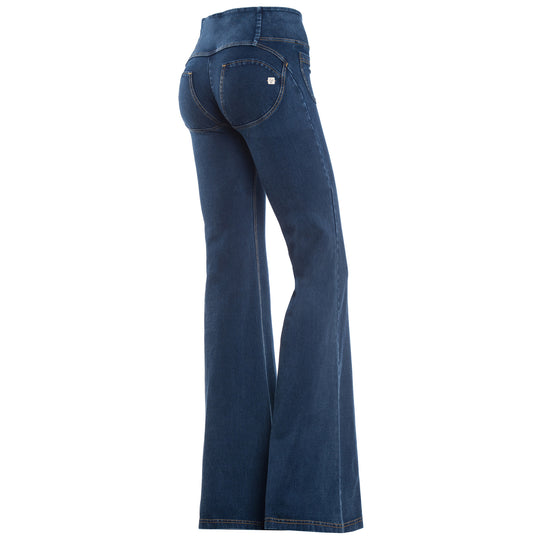 Freddy WR.UP® High Rise Wide Flare - Dark Rinse