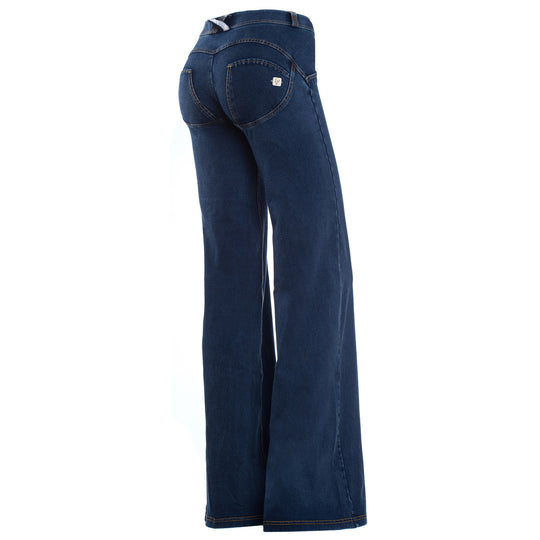 Freddy WR.UP® Denim Regular Rise Wide Flare - Dark Rinse
