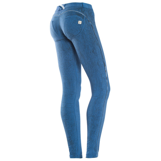 Freddy WR.UP® Crackle Skinny - Blue