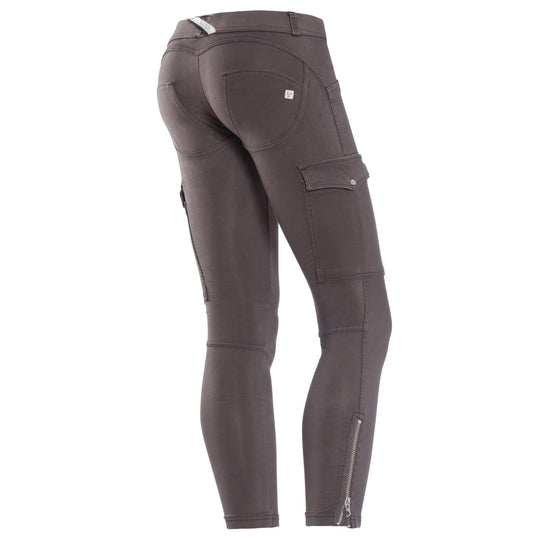 Freddy WR.UP® Zip Ankle Length Cargo - Brown