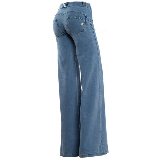 Freddy WR.UP® Denim Regular Rise Wide Flare - Medium Rinse