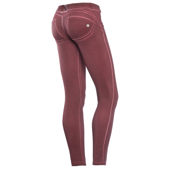 Freddy WR.UP® Garment Wash Low Rise Skinny - Deep Red
