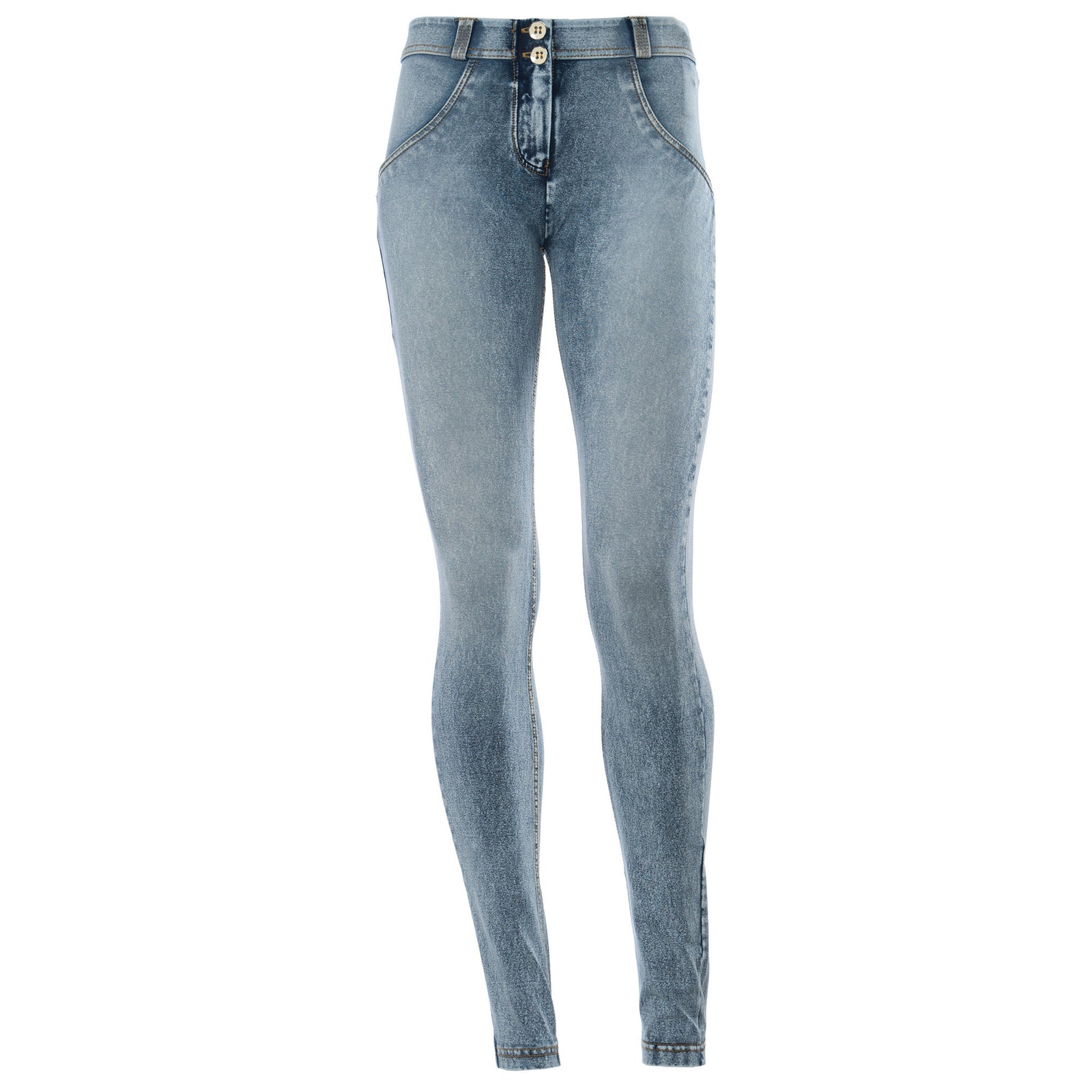 Freddy WR.UP® Stonewashed Denim Regular Rise Skinny - Blue