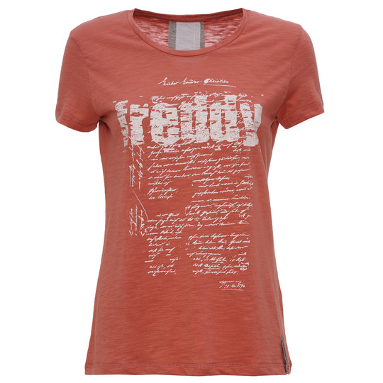 Freddy Logo T-Shirt - Peach