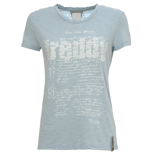 Freddy Logo T-Shirt - Baby Blue