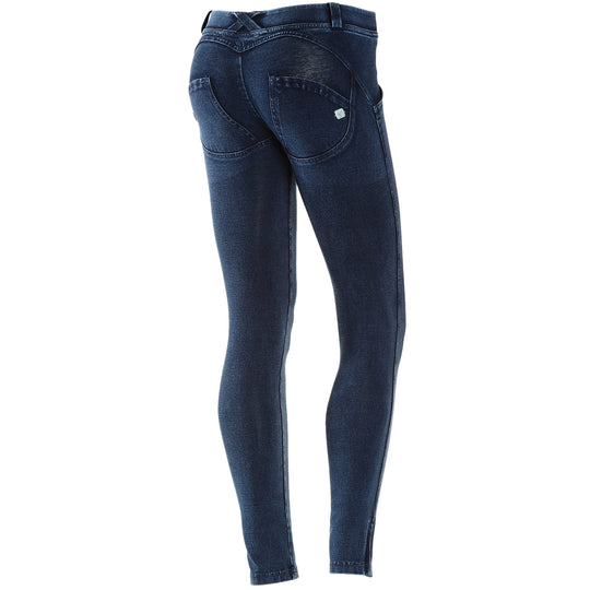 Freddy WR.UP® Denim Zip Ankle Length - Blue Tonal