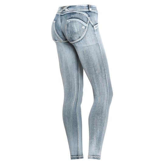 Freddy WR.UP® Hand Brushed Denim Skinny - Light