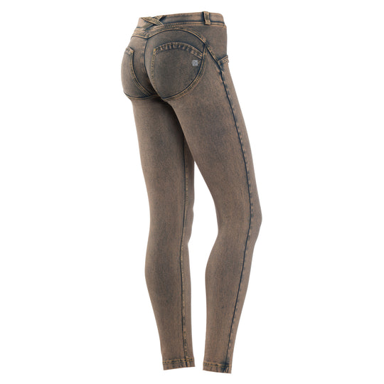 FREDDY WR.UP DENIM EFFECT SKINNY - RUST