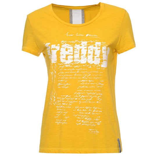 Freddy Logo T-Shirt - Yellow