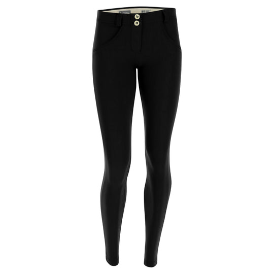 Freddy WR.UP® D.I.W.O.® PRO Fabric Regular Rise Super Skinny - Black