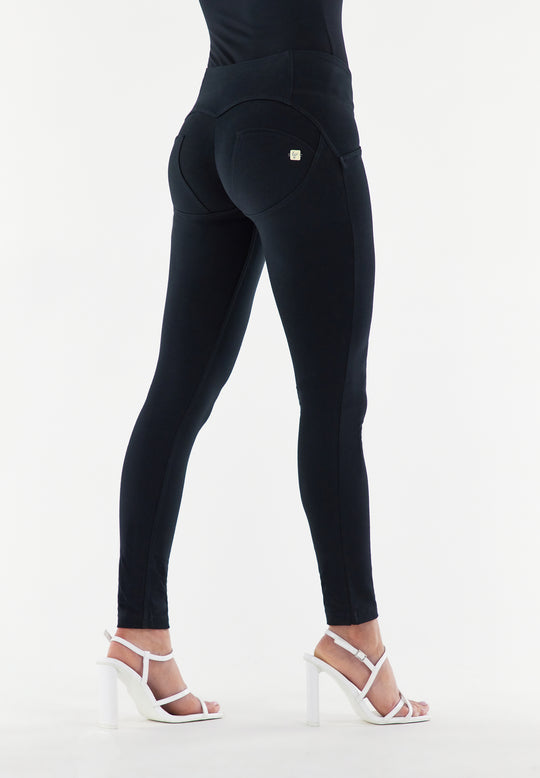 WR.UP® Fashion - Mid Rise Full Length 3 Button - Black