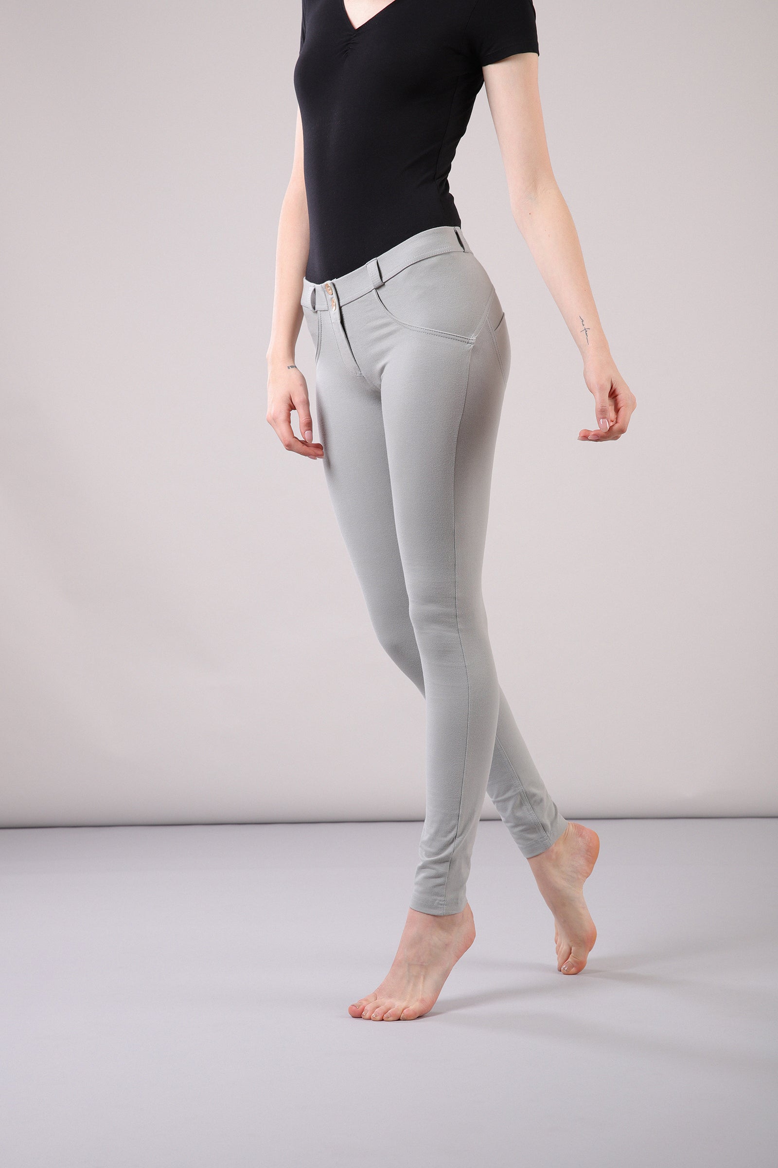 WR.UP® Fashion - Classic Rise Full Length - Light Grey