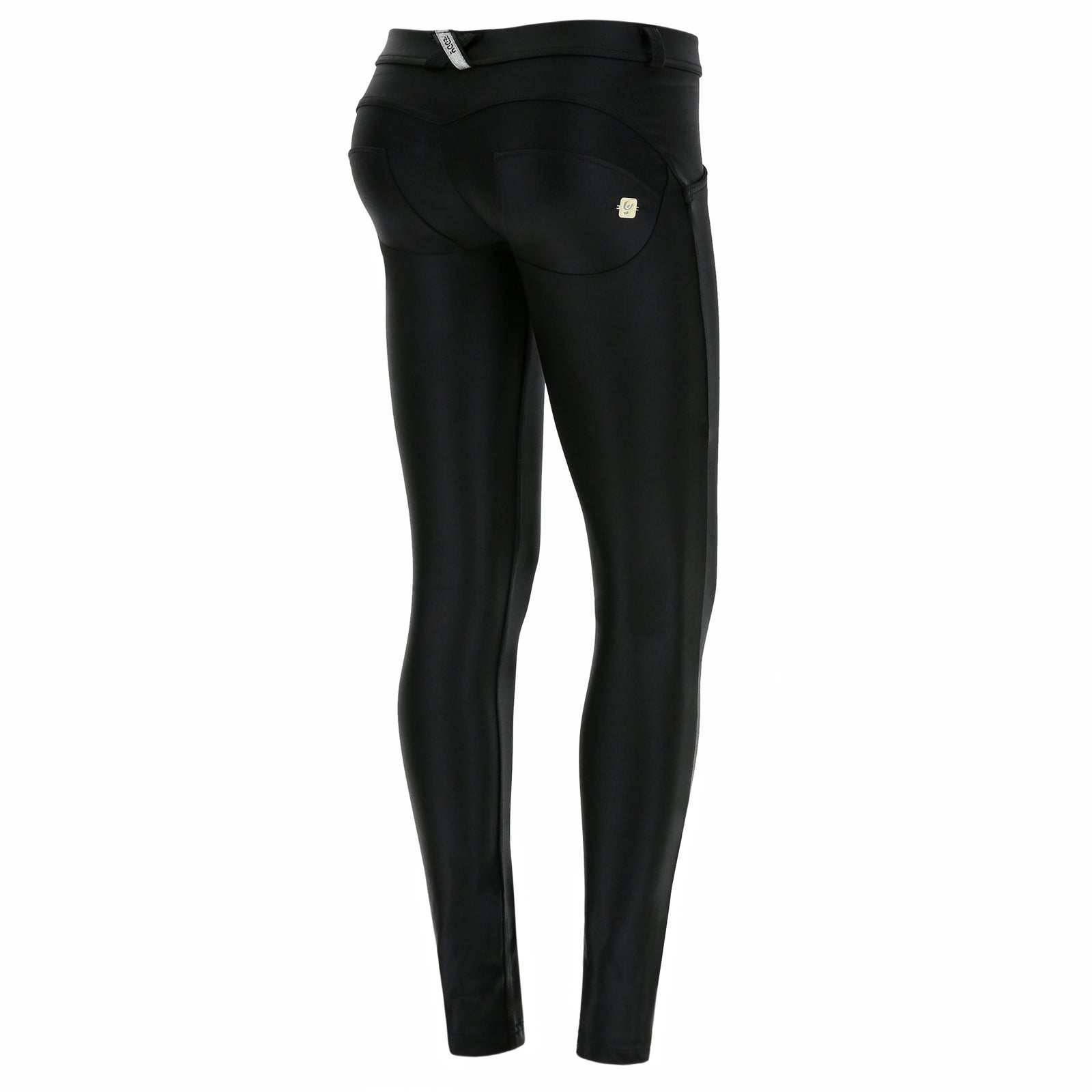 Freddy WR.UP® Lurex Effect Regular Rise Skinny - Black