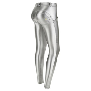 WR.UP® Fashion - Classic Rise Full Length Metalic - Silver