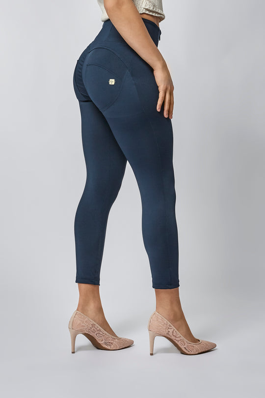 WR.UP® Fashion - High Rise Ankle Satin Finish -  Navy