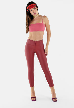 WR.UP® Leather - High Rise Ankle - Red