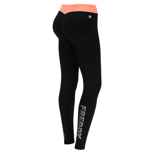WR.UP® Sport - Classic Rise Full Length Sport - Coral/Black