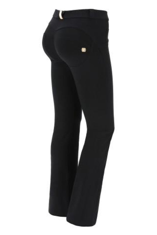 WR.UP® Fashion - Classic Rise Full Length Flare - Black