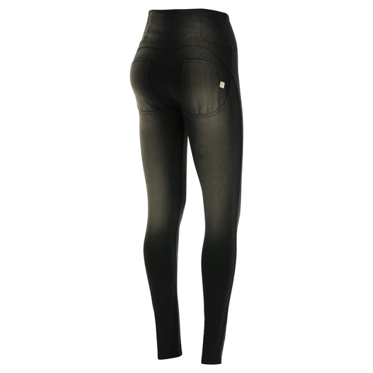 Freddy WR.UP® Sanded Effect High Rise Skinny - Black