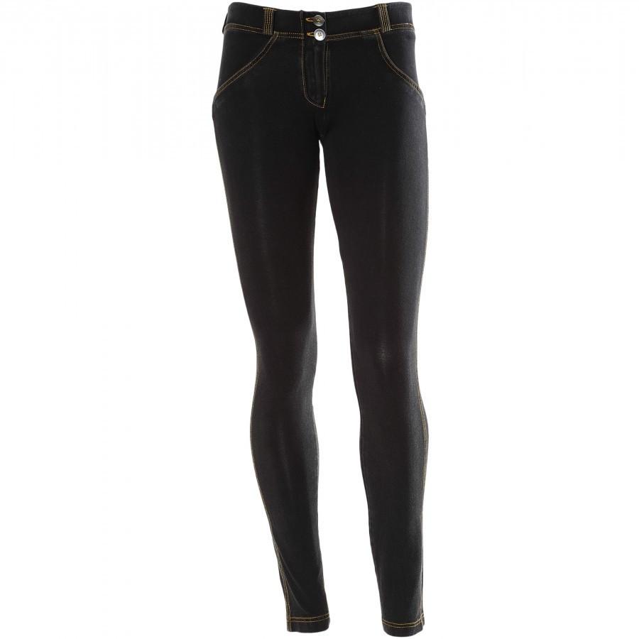 FREDDY WR.UP DENIM EFFECT SKINNY - Black Rinse - LIVIFY
 - 1