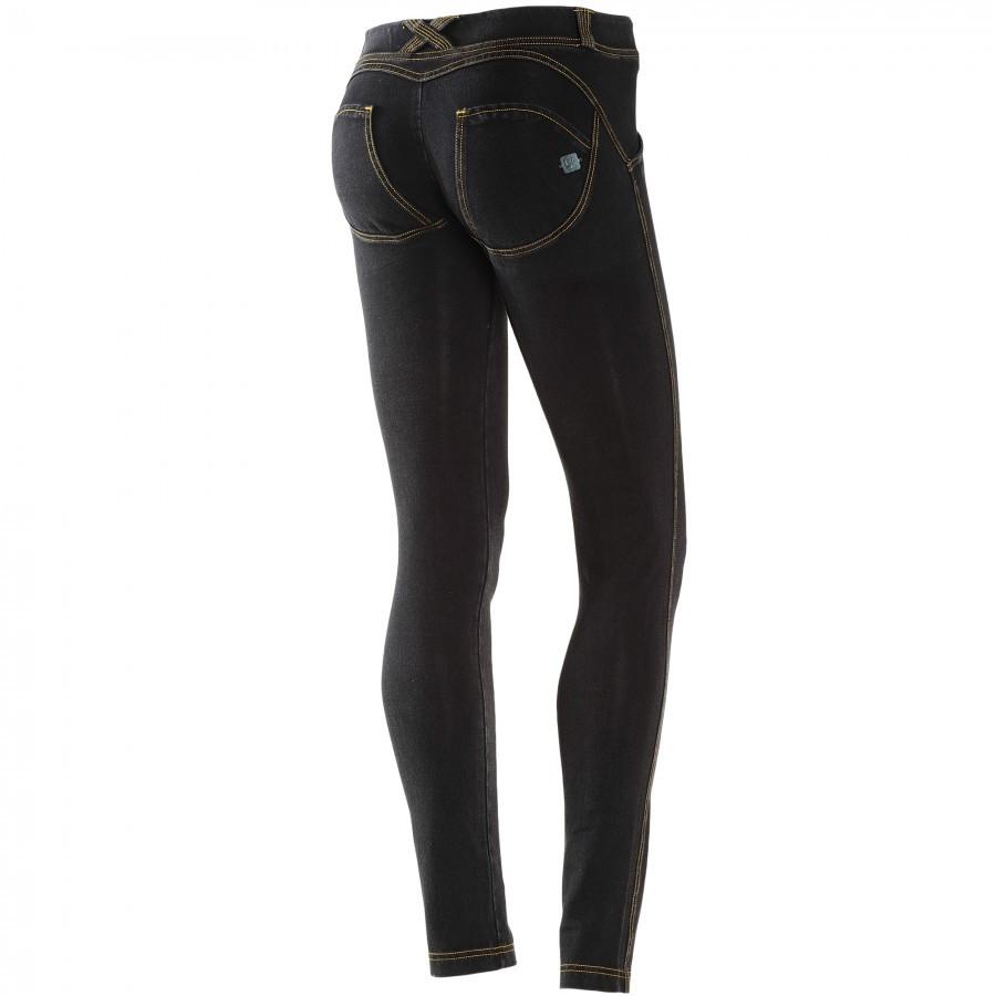 FREDDY WR.UP DENIM EFFECT SKINNY - Black Rinse - LIVIFY
 - 1