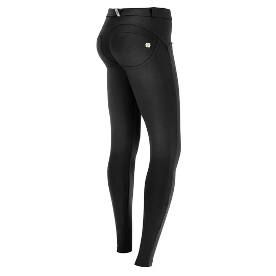 Freddy WR.UP® Sanded Effect Regular Rise Skinny - Black